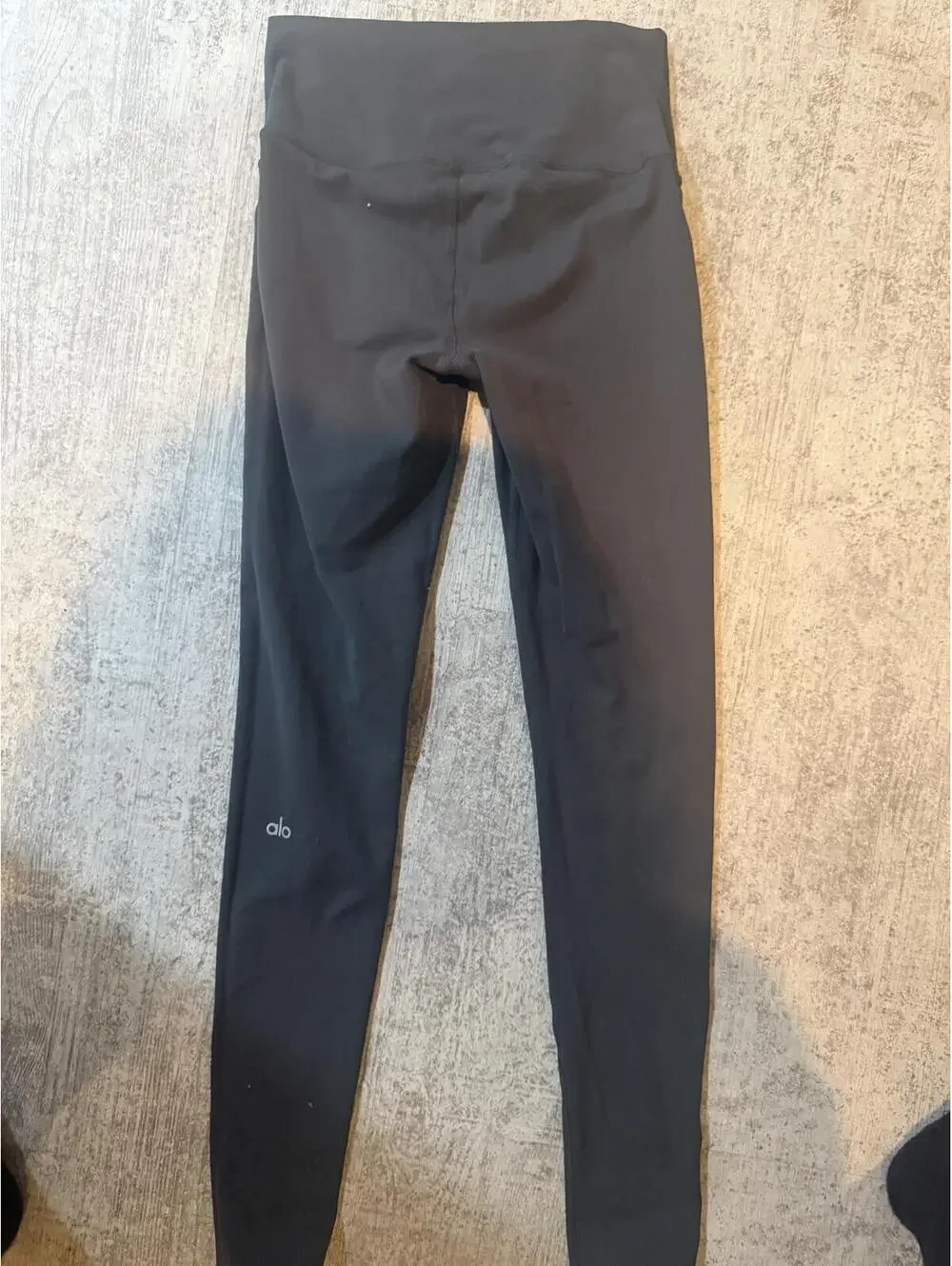 Alo Yoga High Waist Airbrush legging M in anthracite excellent condition